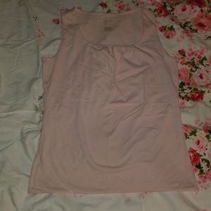 Pale pink tank